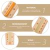BAZEITFLOW Wooden Sauna Hourglass Timer Dry Steam Clock Chic Sandglass for Indoor Sauna Decoration and Spa Accessory view 2