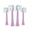 4pc Electric Tooth Brush Head Replacement Compatible for Sarmocare S100 Ultrasonic Toothbrush(White-4) view 4