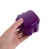 Hohopeti Denture Cleaning Brush with Case for False Teeth and Braces, Purple Plastic Lightweight Kit for Efficient Deep Cleaning, for Travel Use view 4