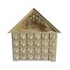 NVOQILIN Christmas Tree And Reindeer Advents Calendar Distinctive Countdowns Calendar With LED Light And 24 Storage Box Countdowns view 3