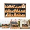NVOQILIN Festival Nativity Scene Calendar For Christmas 24 Day Countdowns With Designs Wood Holiday Mantels Decoration Festival Office Decoration view 2