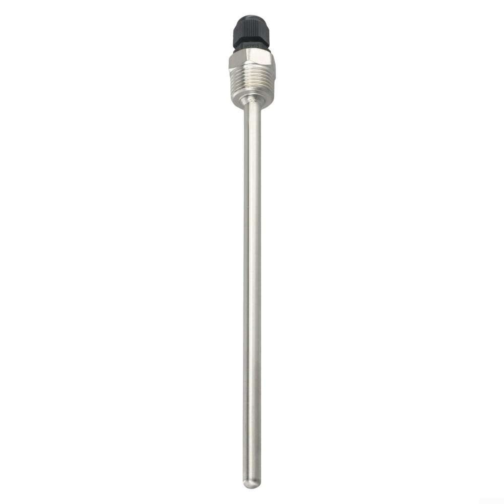 30200mm Thermowell Made from SUS304 Stainless Steel, For BSP G Thread for Temperature Sensors, Supports Sensor Diameter Under 6mm (200mm)