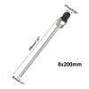30200mm Thermowell Made from SUS304 Stainless Steel, For BSP G Thread for Temperature Sensors, Supports Sensor Diameter Under 6mm (200mm) view 4