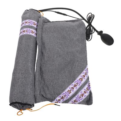 Anneome USB Heated Neck Pillow Adjustable Electric Heat Wrap, Portable Neck Support Cushion Filled Pure, Detachable Cover for Travel and Home Use