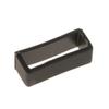 Durability and practicality10pcs watch strap replacement rubber strap black buckle holder 22mm creative and useful view 2