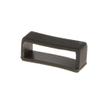 Durability and practicality10pcs watch strap replacement rubber strap black buckle holder 22mm creative and useful view 3