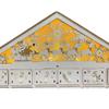 NVOQILIN Christmas Wooden Advent Calendar LED Light Snowflake Reindeer Countdown Drawer LED Lighted Snowflake Reindeer view 4