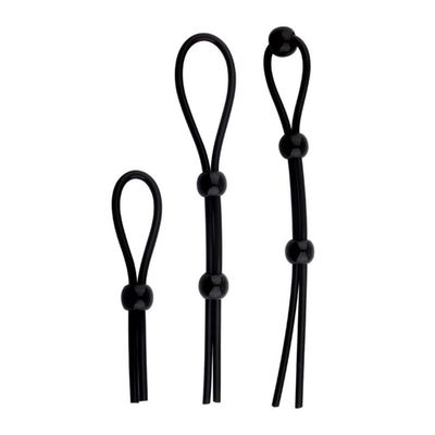 3 Black Craft Rope Multifunctional Accessories, Elastic Leg Strap, Lightweight And Portable, Couple Gift.
