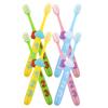TOYANDONA 2sets Boys and Girls Toothbrush Boy Girl Manual Soft Bristles Number Handle Childrens Travel Oral Health Brush Toothbrush
