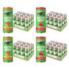 PerfectTed Sparkling Healthy Energy Drink Cans, All-Natural Green Tea Caffeine & L-Theanine | Vegan | Gluten-Free (48 Pack, Apple Raspberry, Juicy Peach) view 1