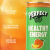 PerfectTed Sparkling Healthy Energy Drink Cans, All-Natural Green Tea Caffeine & L-Theanine | Vegan | Gluten-Free (48 Pack, Apple Raspberry, Juicy Peach) view 4