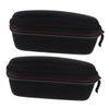 Toyvian 2pcs Storage Box Eva Carrying Case Compatible Digital Compact Case for Home Travel Office School view 1