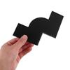 Black Plastic Hairline Enhancement Card for Beard Styling and Edging view 4