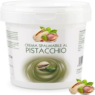 Pistachio Spread 1000g Smooth Creamy Pistachio Paste Rich Nutty Flavour Perfect for Desserts, Baking, Pancakes & Toast