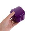 Anneome Denture Cleaning Set with Double Sided Brush and Leakproof Plastic Case for Efficient Deep Cleaning of False Teeth, for Travel Use in Purple, view 4