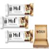 Hul Complete Nutrition Bar Variety Pack 55g 4 Flavours (Fudge Brownie, Chocolate Chip Cookie Dough, Chocolate Caramel, Dark Chocolate Raspberry) (3 Bars, Chocolate Chip Cookie Dough) view 1