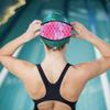 HOLIDYOYO Swimming Mask Strap Cover and Hair Band, Double-layer Pink Fish Scale Neoprene Sleeve, Washable Protective Snorkeling and Diving Strap for Water Sports view 2