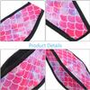 HOLIDYOYO Swimming Mask Strap Cover and Hair Band, Double-layer Pink Fish Scale Neoprene Sleeve, Washable Protective Snorkeling and Diving Strap for Water Sports view 4