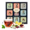 Assorted Tea Gifts for Women - Alice Adventures 9 x 36g Assorted Flavor Green Tea Variety - Total 36 Tea Bags. Great Gifts for Women, Men Stocking Fillers, Christmas Eve Box Fillers view 1