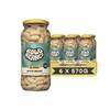 Bold Bean Queen White Beans 6 x 570g High Protein & Fibre Ready to Eat Vegan, Gluten Free Pantry Staple view 1