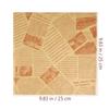 BESPORTBLE 100pcs Oil Proof Waterproof Food Wrapping Paper for Cakes and Desserts, 25x25cm Greaseproof Baking Paper Sheets Suitable for Weddings and Food Packaging Style view 2
