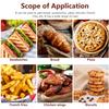BESPORTBLE 100pcs Oil Proof Waterproof Food Wrapping Paper for Cakes and Desserts, 25x25cm Greaseproof Baking Paper Sheets Suitable for Weddings and Food Packaging Style view 3