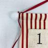 CAZSTYK 24 Days Wall Hanging Fabric Advent Calendar With 24 Pockets For Holiday Decoration Advent Calendar For Kids And Adults view 3