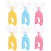 Anneome Manual Toothbrushes Random Color 6pcs with Soft Silicone Bristles U-Shaped and Comfortable Grip, Effective Teeth Cleaning Tool for Oral Cleaning and Kids view 1