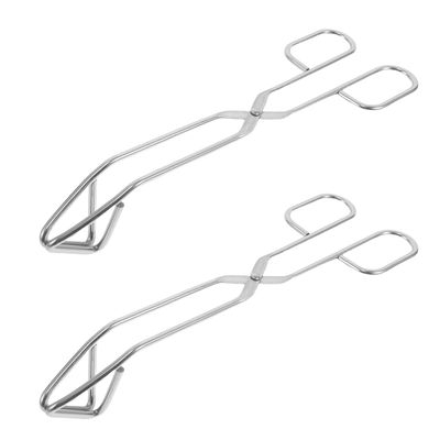 Hohopeti 2pcs Toilet Wiping Tool with Extended Reach and Secure Grip Handle, Stainless Steel Bathroom Mobility Aid for Seniors and Disabled, for Travel Convenience and Personal Hygiene