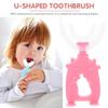 UPKOCH 6pcs Boy Girl's U-Shaped Toothbrush Tooth Cleaner Manual U-Shape Toothbrush for Boys and Girls Girl Teeth Cleaning Tool Random Color view 4