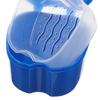 IMIKEYA Denture Soaking Cup Denture Storage Case 3 Sets with Brush and Secure Lid for Extending Lifespan Plastic and Nylon Ventilated Design for Travel and Outdoor Use view 3