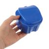 IMIKEYA Denture Soaking Cup Denture Storage Case 3 Sets with Brush and Secure Lid for Extending Lifespan Plastic and Nylon Ventilated Design for Travel and Outdoor Use view 4