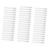 VICASKY Acrylic Ice Cream Sticks Safe to Use and Portable 50 Pcs with Rounded Edges White Sticks for DIY Ice Cream and Handicrafts Making Suitable for Children view 1