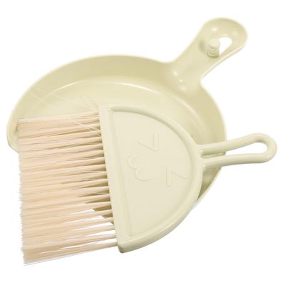 Gatuida Cleaning Broom and Dustpan Set with Sturdy Plastic Handheld Desktop and Keyboard Brush for Home and Office Space-saving Design for Easy Storage and Versatile Cleaning Tasks