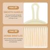 Gatuida Cleaning Broom and Dustpan Set with Sturdy Plastic Handheld Desktop and Keyboard Brush for Home and Office Space-saving Design for Easy Storage and Versatile Cleaning Tasks view 3