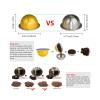 150ML Reusable Coffee Capsule Refillable Capsules Pod, Compatible with VERTUOLINE POP Coffee Makers(1PCS Pod) view 3