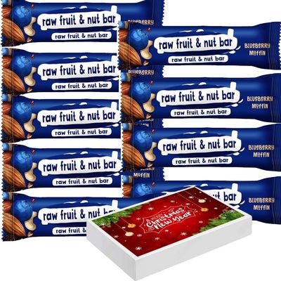 Blueberry Muffin Fruit & Nut Bar 35g - Dried Fruit & Nut Bar with Natural Flavouring - nd (15 x Bars)