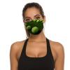 BVKWNTSA Reusable Respirator Face Mask with Filter - Balls on Tennis Grass Court Printed Breathable Cotton Dust/Paint Safety Cover, Adjustable Ear Straps & Nose Wire view 4