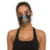 BVKWNTSA Reusable Respirator Face Mask with Filter - Rocket Clipart Space Ship Printed Breathable Cotton Dust/Paint Safety Cover, Adjustable Ear Straps & Nose Wire view 4