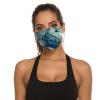 BVKWNTSA Reusable Respirator Face Mask with Filter - Sea Turtle-Blue Printed Breathable Cotton Dust/Paint Safety Cover, Adjustable Ear Straps & Nose Wire view 4