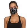 BVKWNTSA Reusable Respirator Face Mask with Filter - Retro Cool Camera Collection1 Printed Breathable Cotton Dust/Paint Safety Cover, Adjustable Ear Straps & Nose Wire view 4