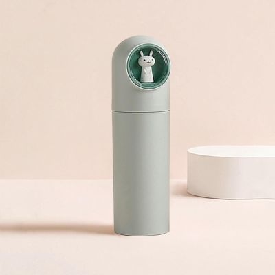 Xiuganpo Travel Toothbrush Holder Portable Plastic Sealing Box/Cover for Office Family Holiday, Toothpaste Travel Container for Camping Gym Hotel (Blue Green)
