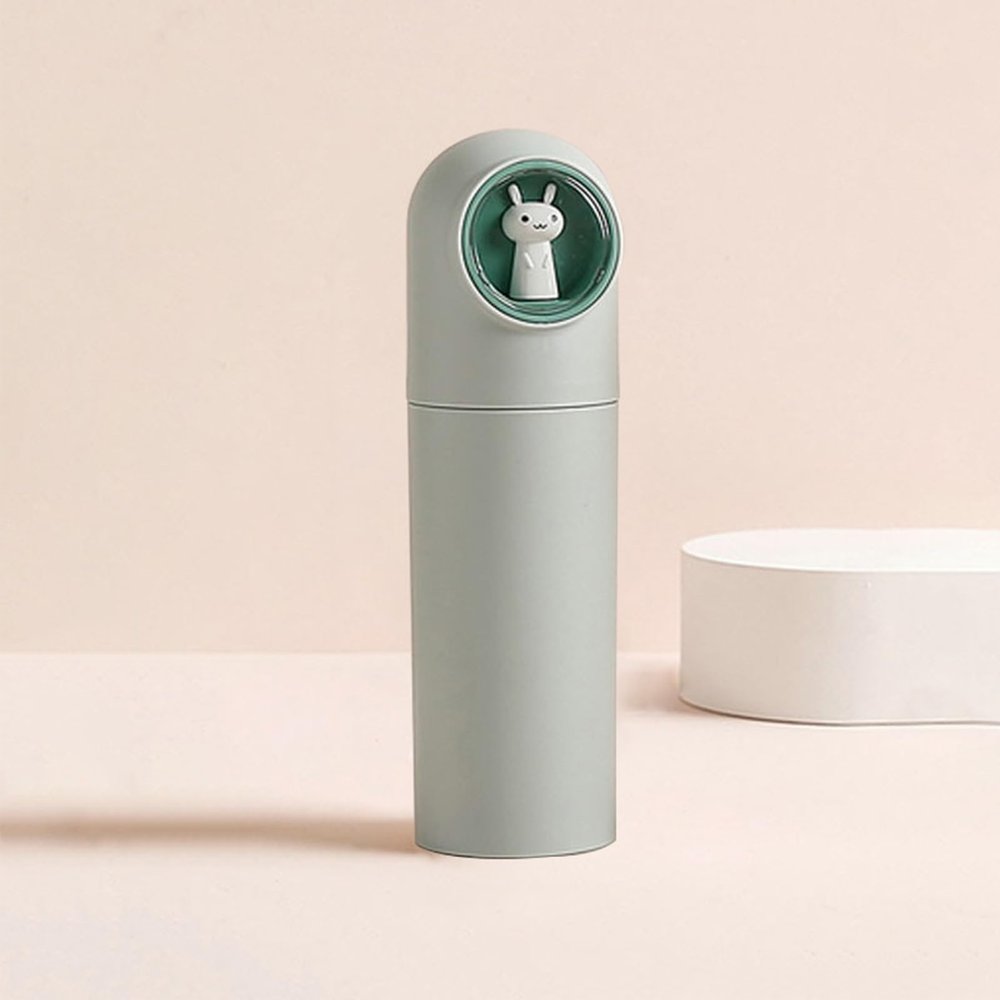 Xiuganpo Travel Toothbrush Holder Portable Plastic Sealing Box/Cover for Office Family Holiday, Toothpaste Travel Container for Camping Gym Hotel (Blue Green)