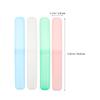 Alipis 16PCS Travel Toothbrush Box Portable Plastic Hard Case with Dustproof Lid for Camping Home School Business Trip Oral Hygiene Storage view 2