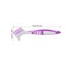 GLEAVI 8pcs Denture Brush Double-Sided Soft Nylon Heads Deep Cleaning for False Teeth Aligner Care Ergonomic Grip Oral Appliance Brush for Seniors Home Travel view 2