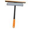 Yardwe Window Cleaning Brush with Replacement Heads for Window Screens and Glass Multi-functional Scrubber Tool with Hanging Design Efficient Stubborn Grime Remover for Bathroom Kitchen view 1