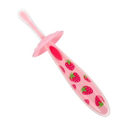 BIUDECO Convenient Baby Toothbrush Lightweight Silicone Infant Toothbrush with Unique Shape Adorable Style Easy to Use for Toddlers