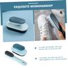 BIUDECO 2Pcs Scrub Brush Shoes Cleaning Brush Multi-Purpose Cleaning Easy to Grip Handle ABS Nylon Material Household Home Bathroom Use view 3