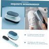 ibasenice 2pcs Scrub Brush with Comfortable Grip Soft Bristles Laundry and Shoe Cleaning Brushes for Stubborn Dirt Removal Clothes and Shoes Household Use for Home Kitchen Bathroom Travel view 3