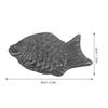 Homoyoyo 4pcs Cast Iron Fish Cooking Utensils Natural Iron Vegan Athletes Anemia Aid Soup Food Preparation view 2